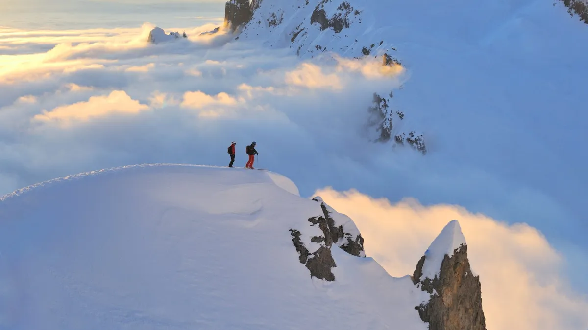 Skiing